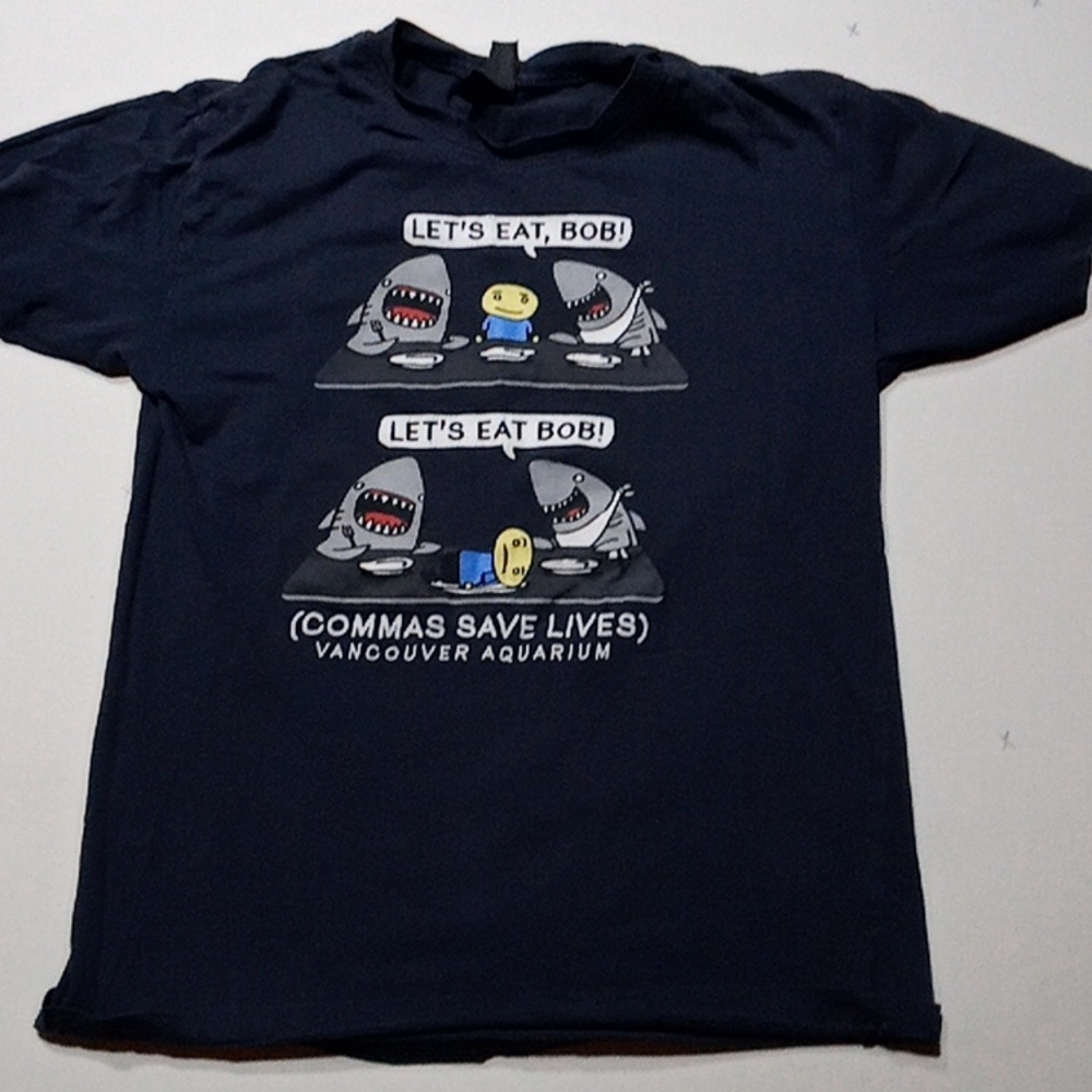 Boy, t-shirt,navy blue, initial attraction, size 12